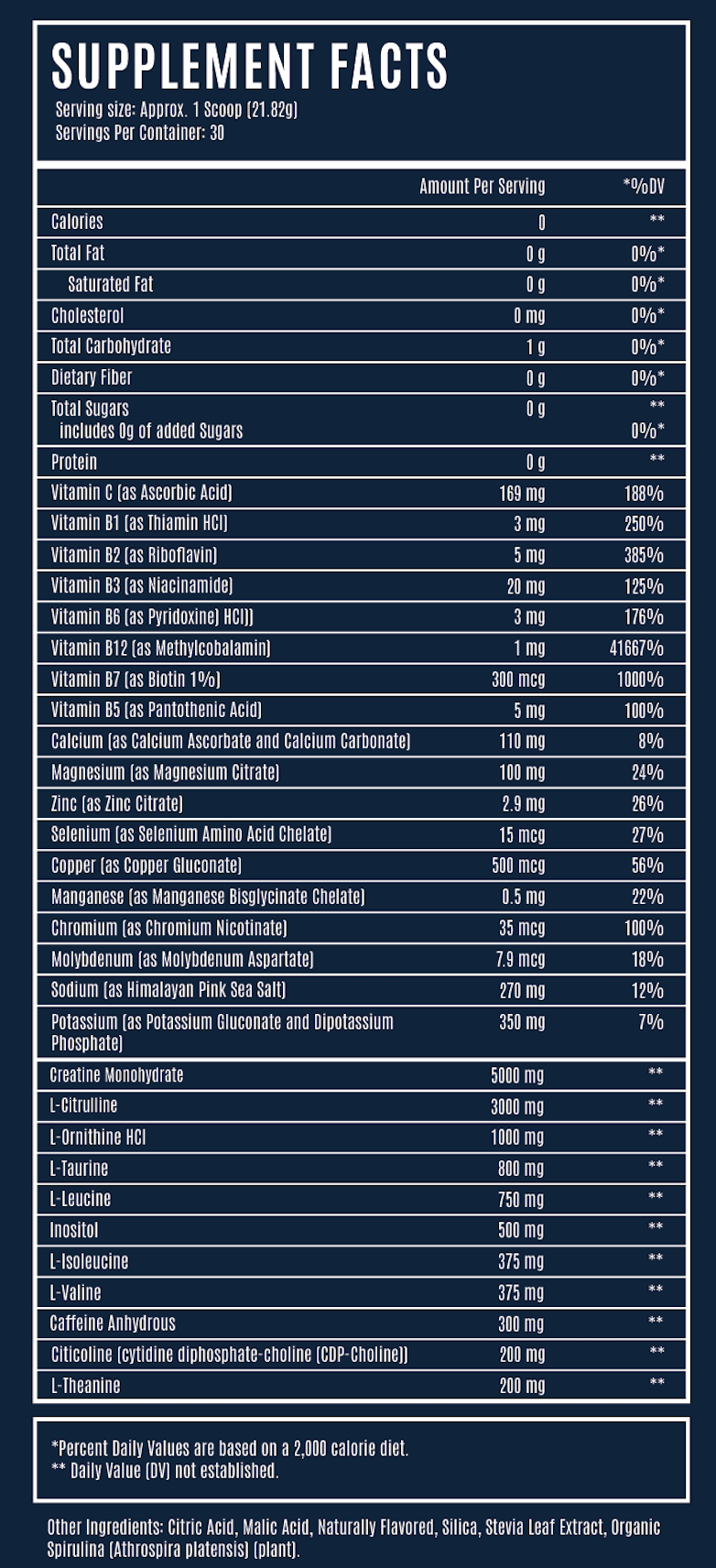 MUSCLE WATER Lemonade (30-Day Supply)